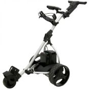 (SK194) Headway Electric Powered Digital Golf Trolley Features: 1.High Tech Aluminium Alloy Fra...