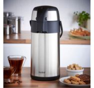 (OM14) 3L Air Flask Suitable for both hot and cold drinks Keeps hot drinks warm and iced drinks...