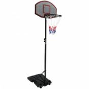 (KK178) Professional Kids Adjustable Portable Basketball Net 1.7m - 2.1m Any true basketball...