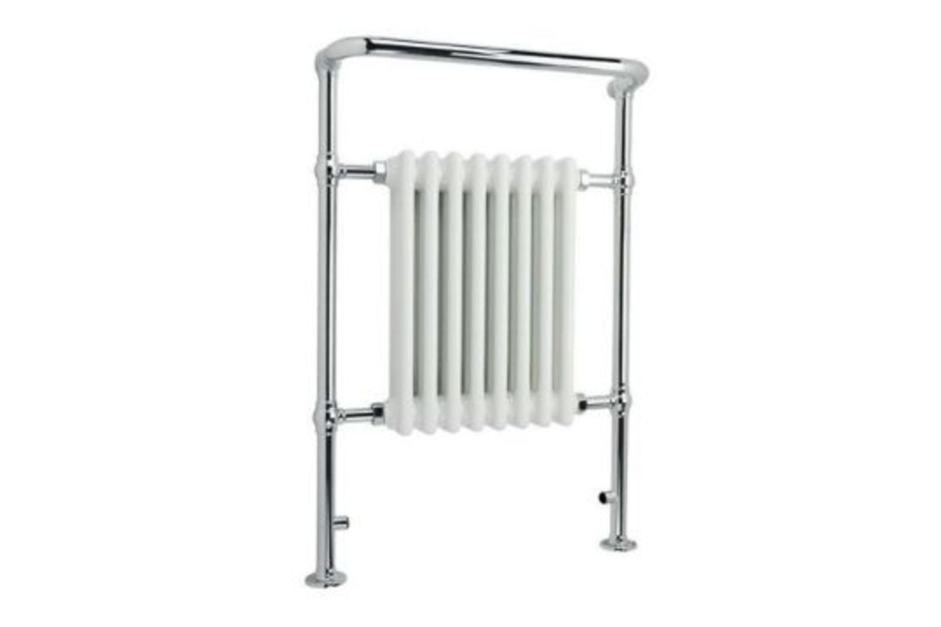 BRAND NEW BOXED 952x659mm Large Traditional White Premium Towel Rail Radiator.RRP £499.99.We l... - Image 2 of 3