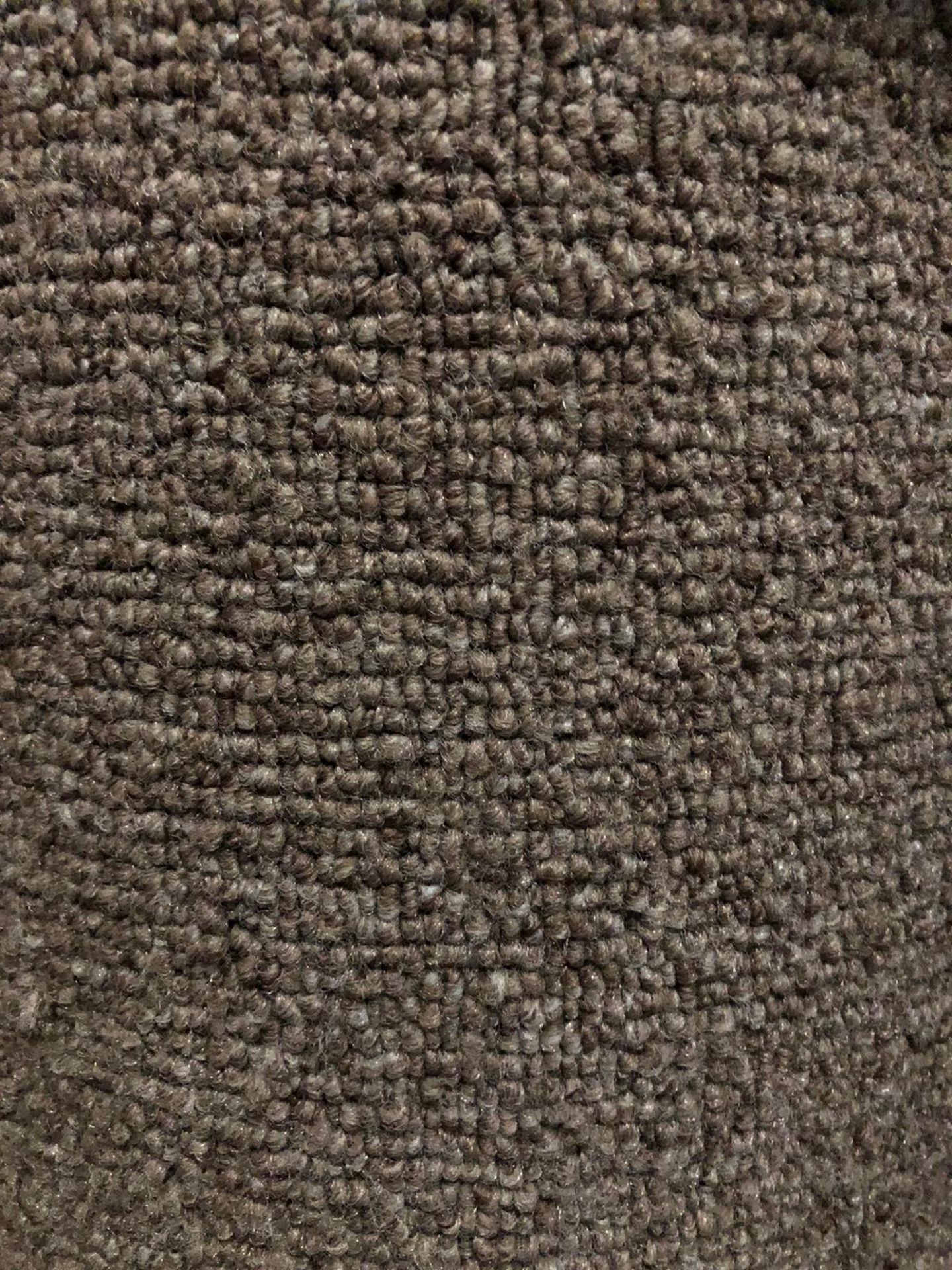 Oxford light brown 6m x 4m (19ft 6in x 13ft) loop pile polypropylene hessian back