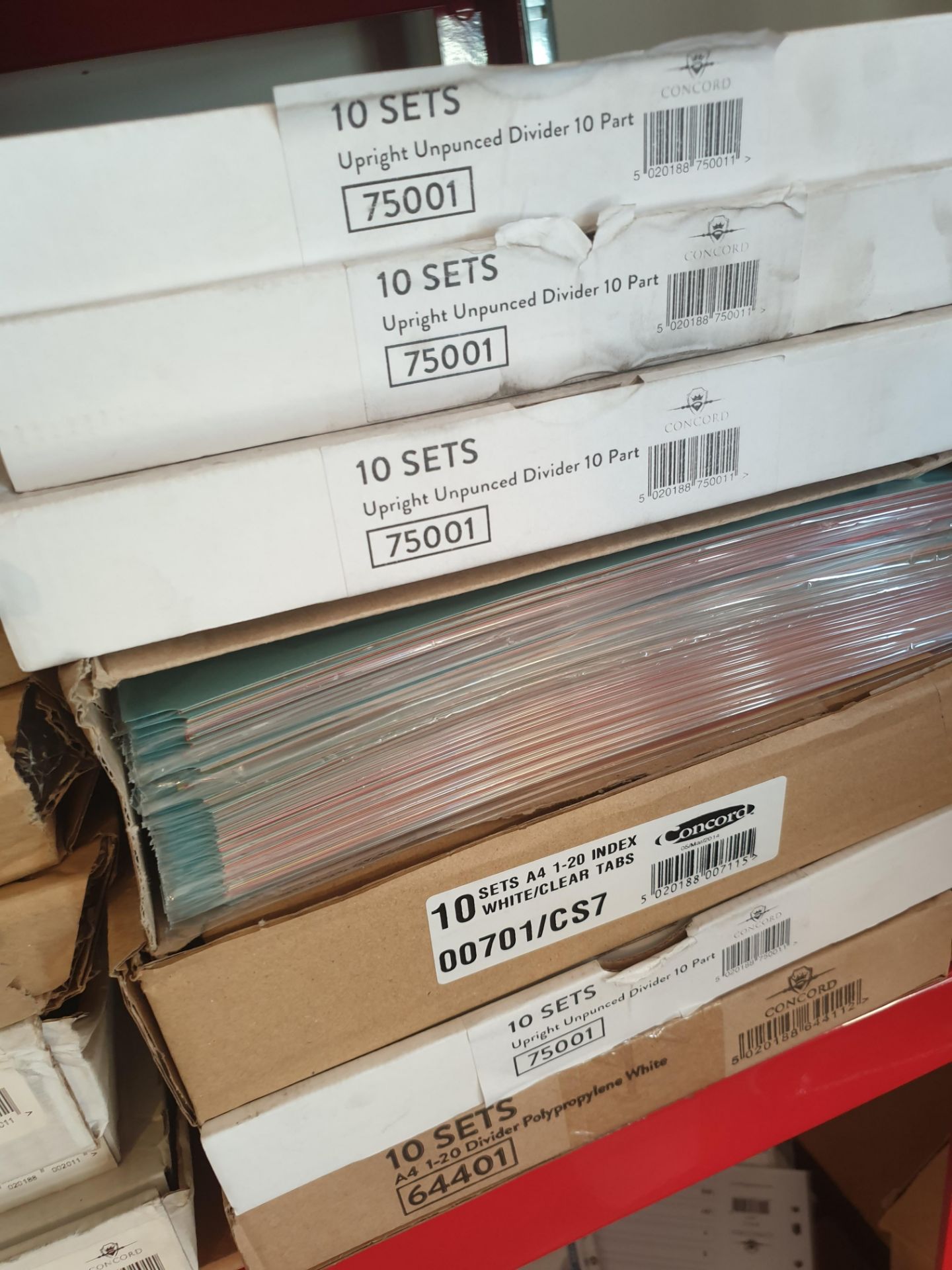 Approx 500 To 550 Index Dividers - Image 8 of 9