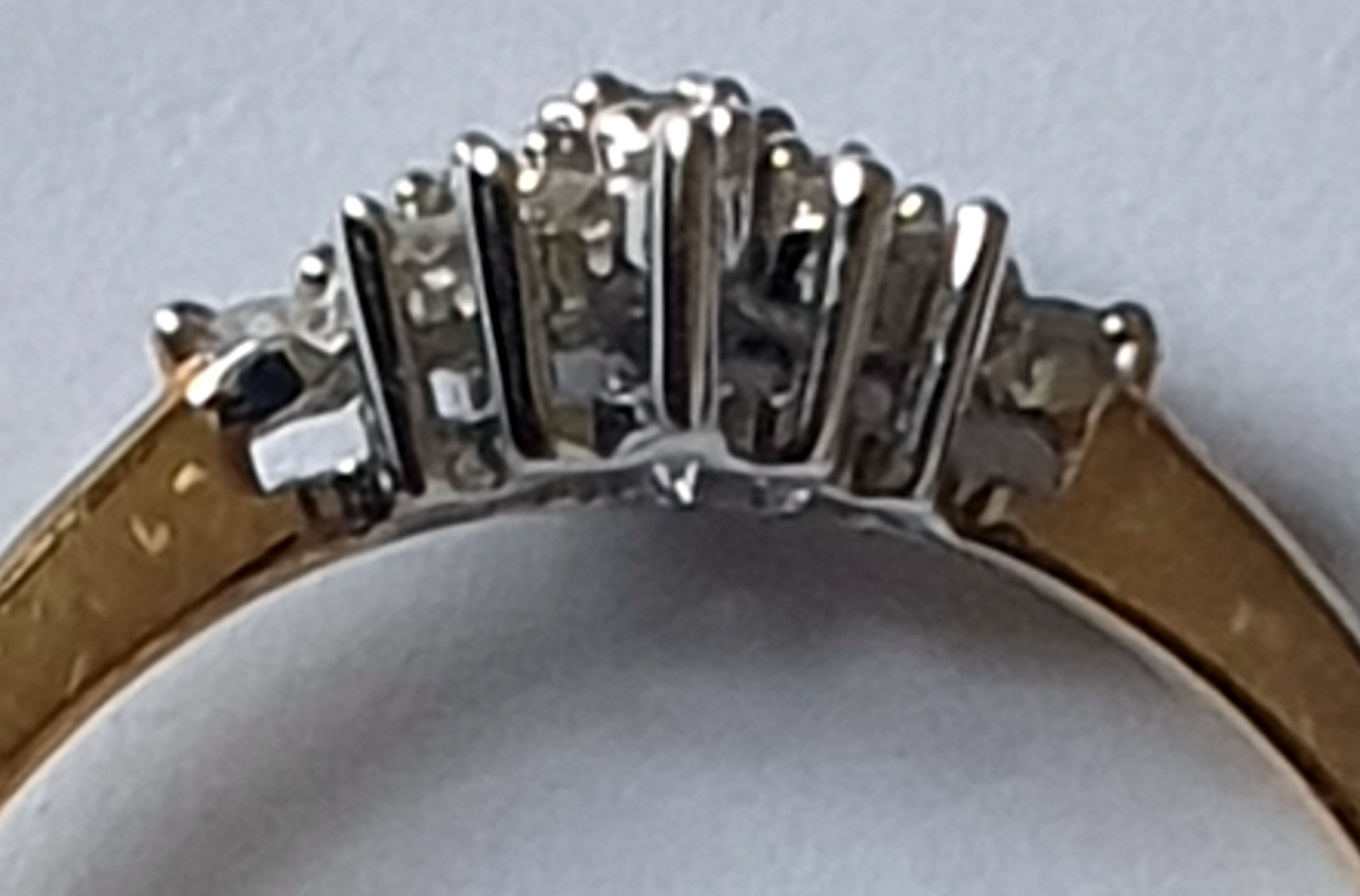 9Ct Gold Diamond Cluster Ring - Image 4 of 4