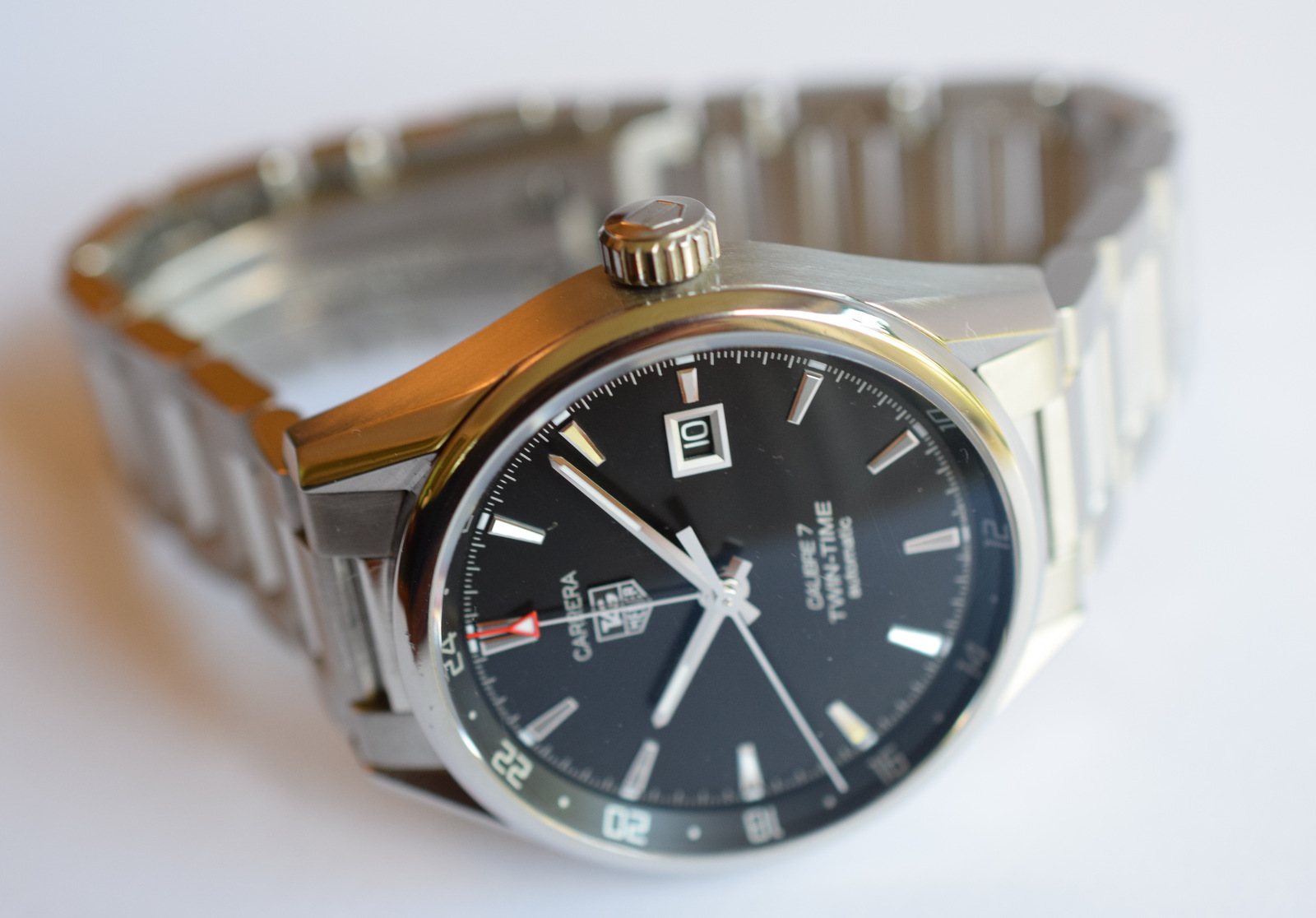 TAG Heuer Carrera Twin Time Calibre 7 - Image 2 of 11