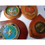 4 Military Plaques