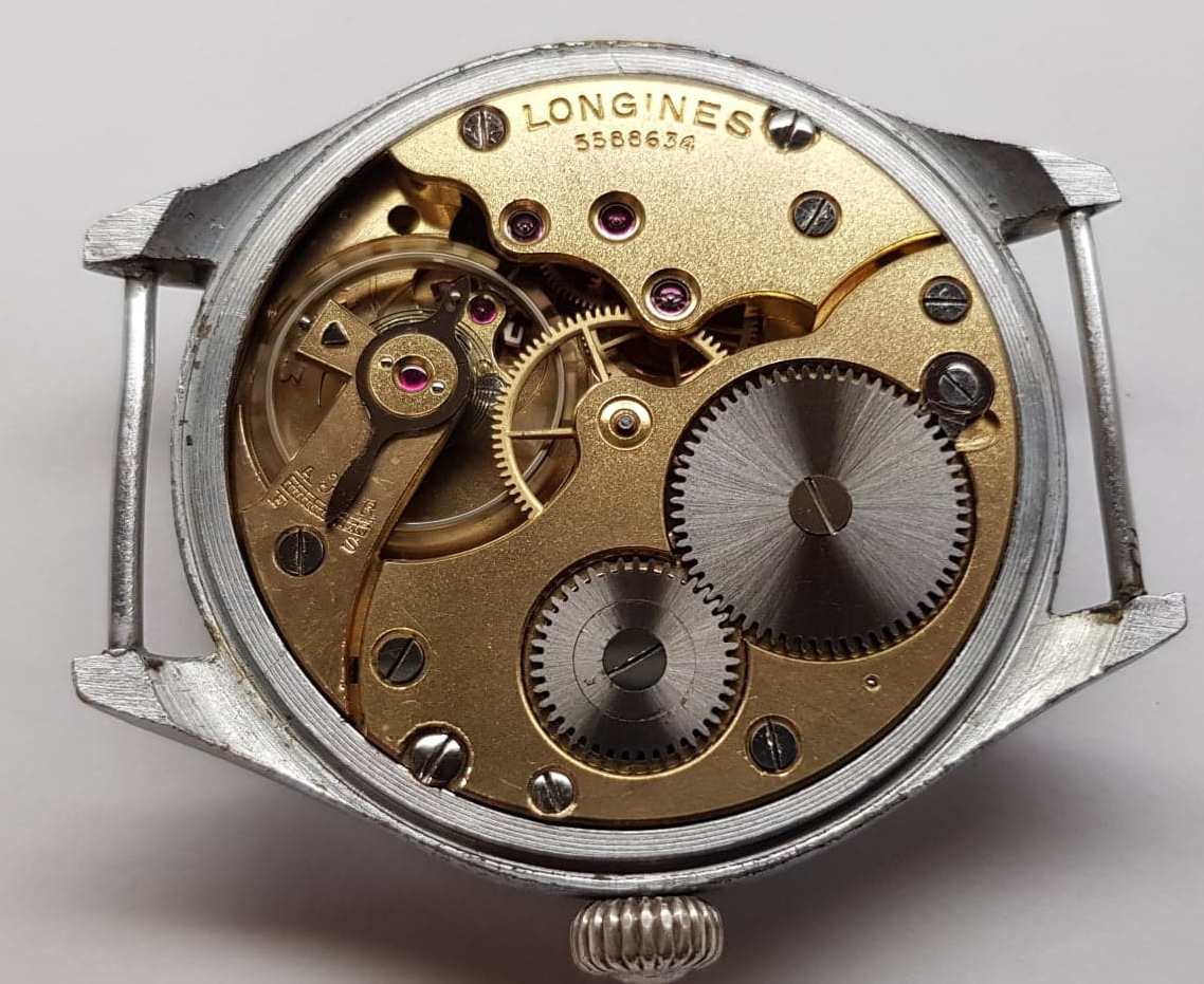 Rare c1937 Longines Jumbo Size Wristwatch Serviced - Image 8 of 12