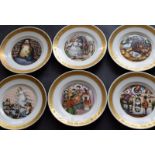 Set Of 12 Hans Christian Anderson Fairytale Plates