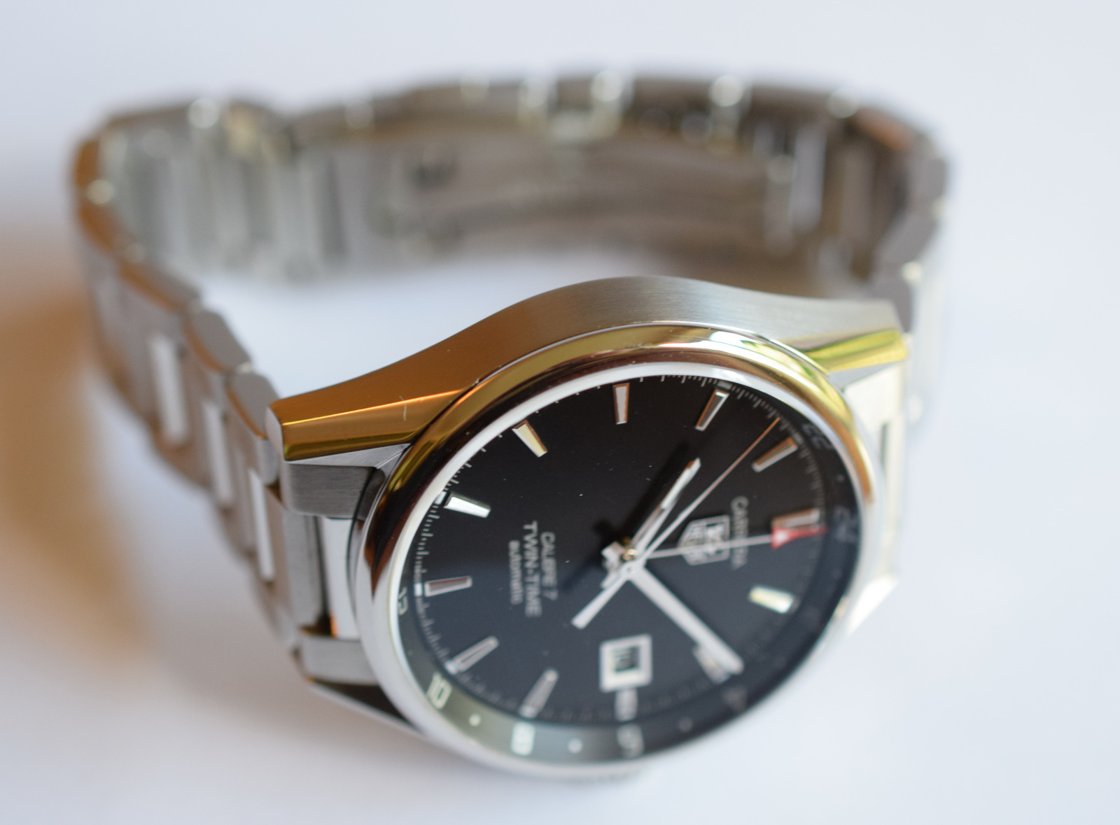 TAG Heuer Carrera Twin Time Calibre 7 - Image 3 of 11