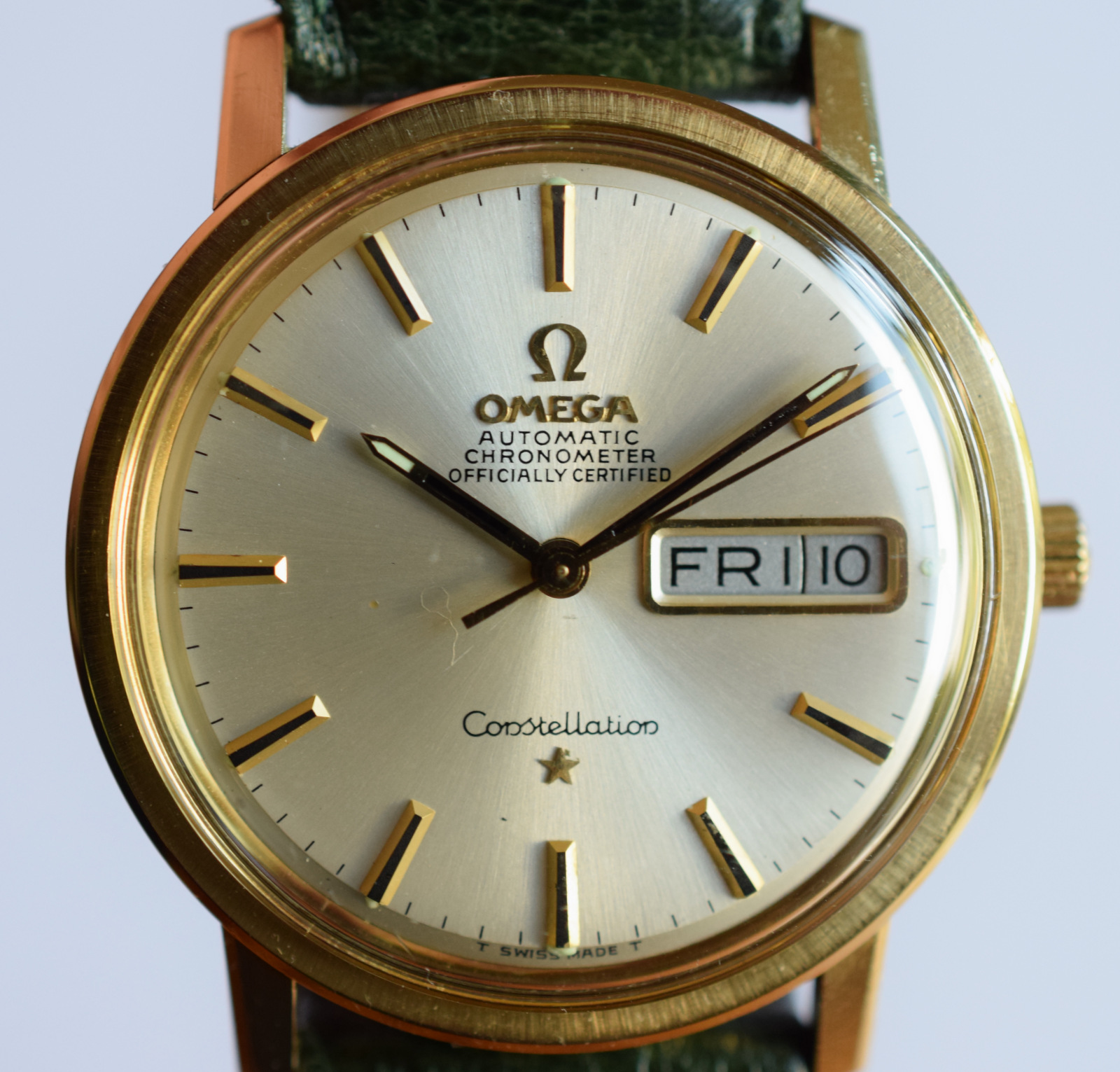 Omega Constellation Gold-Capped Chronometer - Image 12 of 12