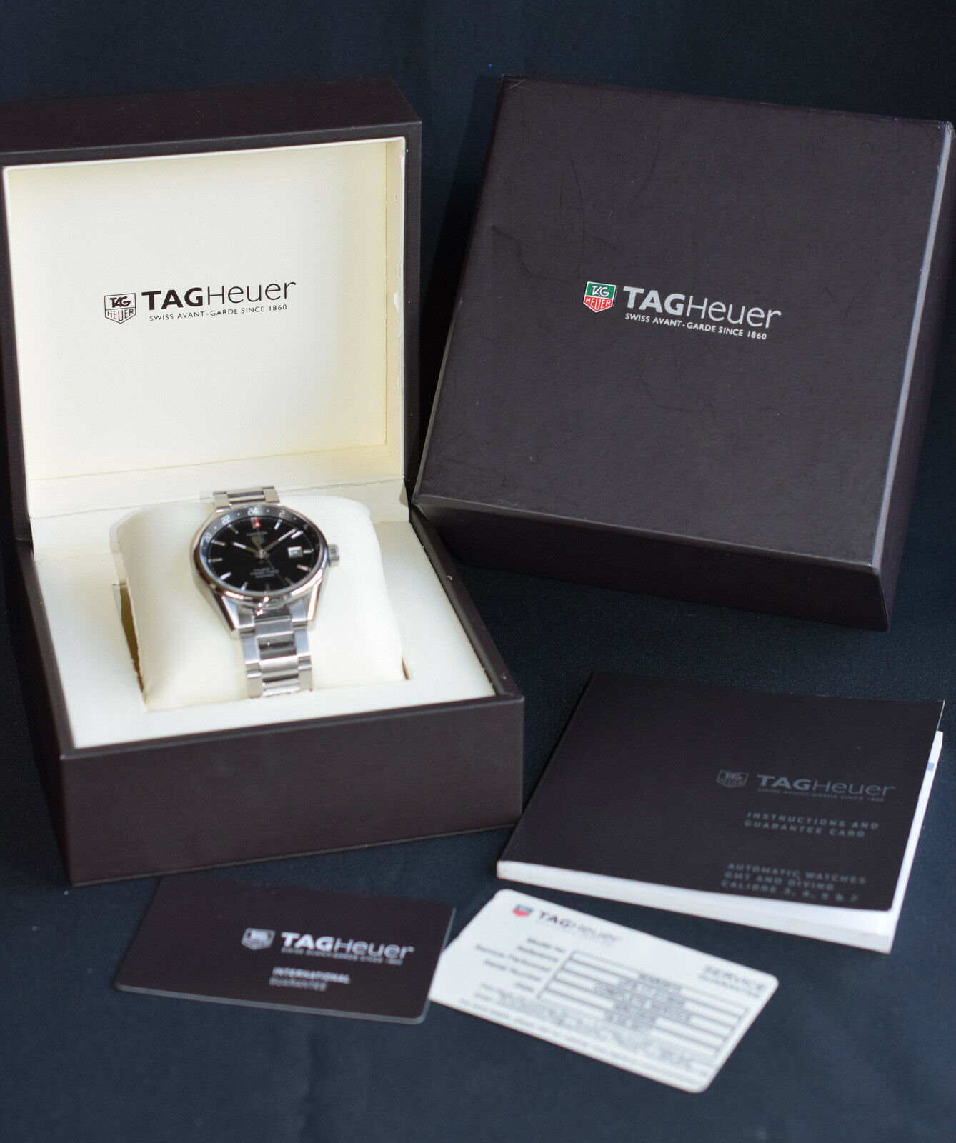 TAG Heuer Carrera Twin Time Calibre 7 - Image 8 of 11