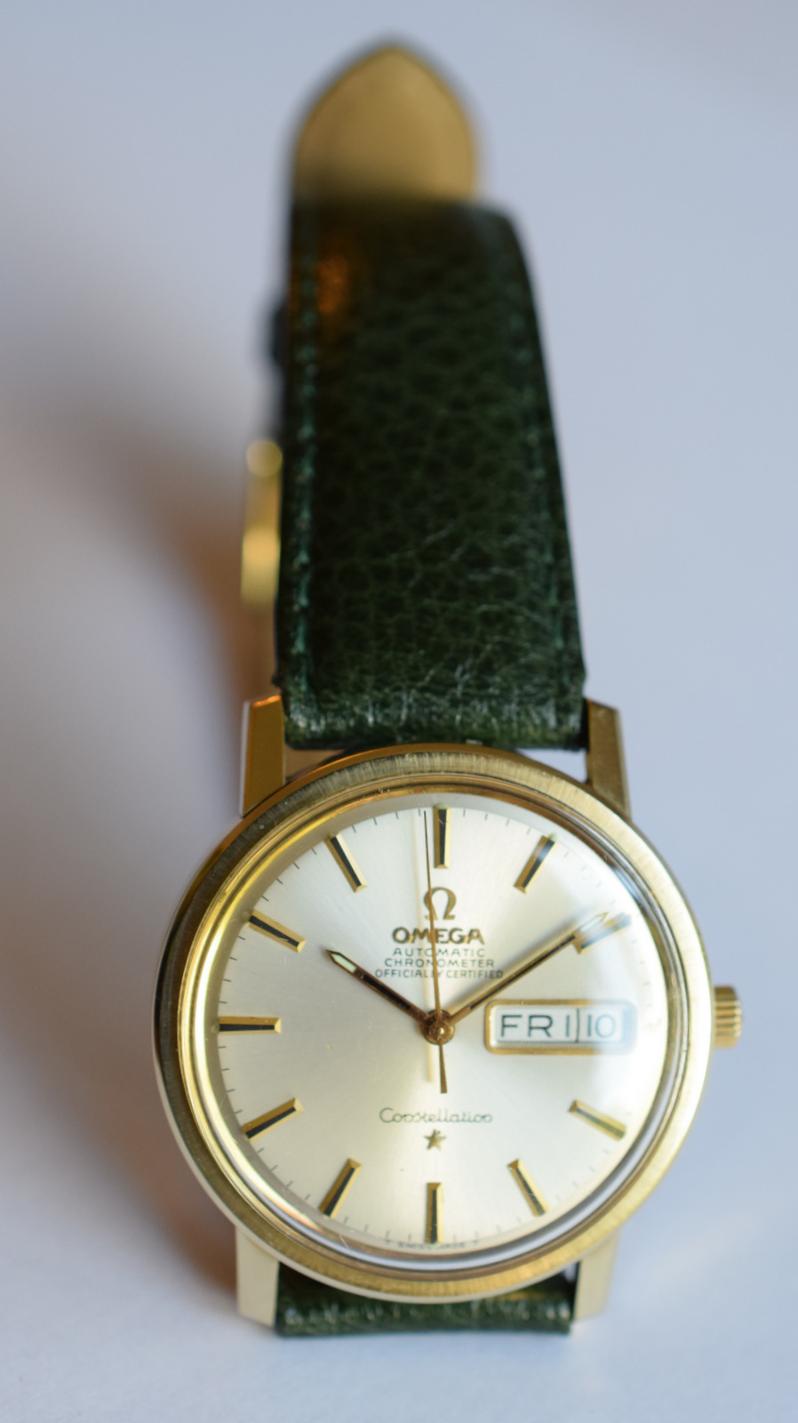 Omega Constellation Gold-Capped Chronometer