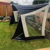 2 X 390Cm Wide Sun Canopy - 210T Polyester Ripstop (Zzsts390)