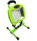 5 X 180 Led Worklight, Rechargeable With Ac/Dc Charger And 12V Plug Adaptor (Zzwl502)