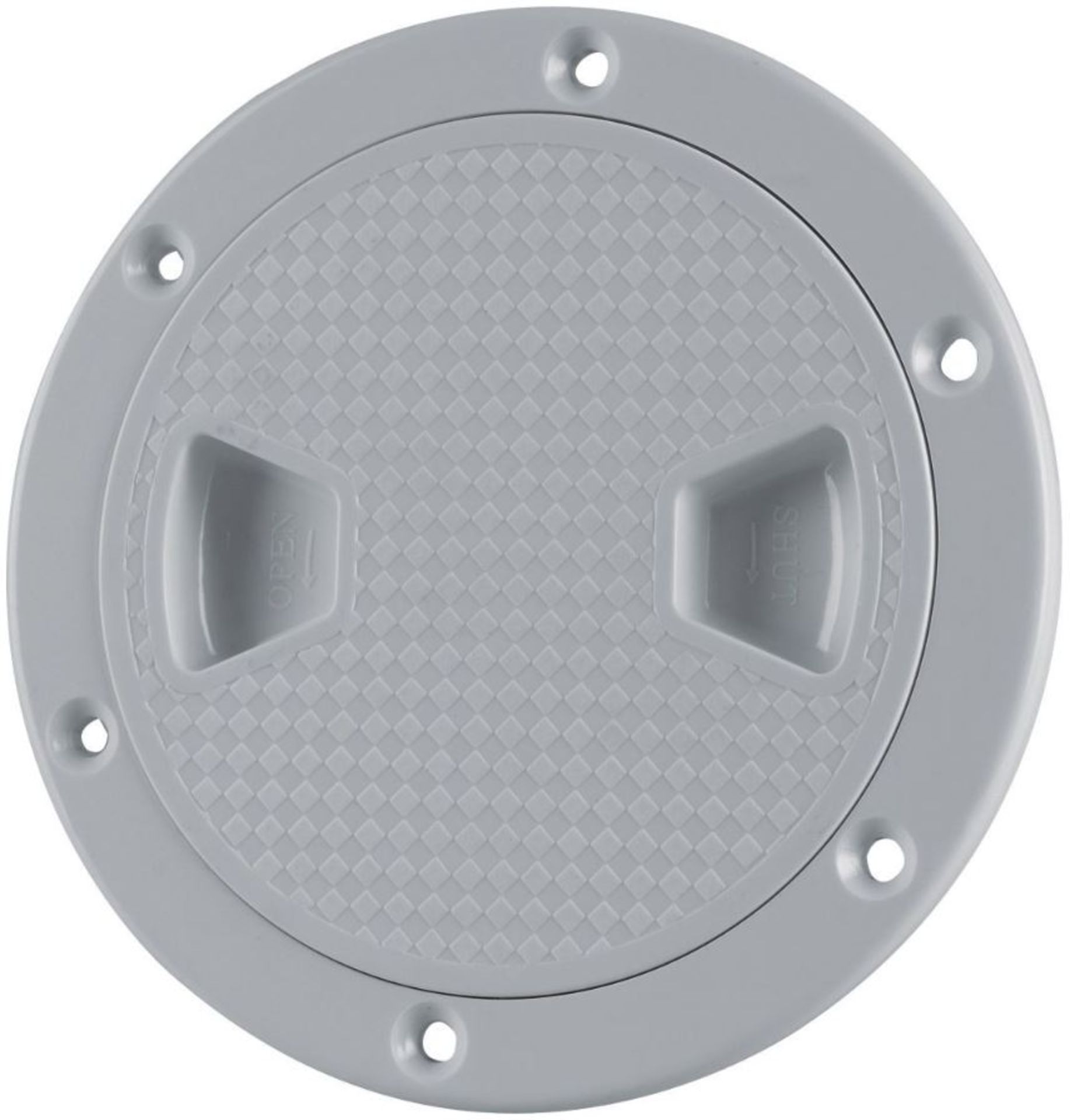 1 X 6" Hatch, White Abs Plastic (Nh06) - Image 2 of 2