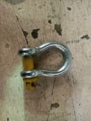 200 X 1.5 Ton Yellow Pin Screw Bow Shackles (Ypufspb1.5)