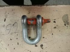 8 X 13.5 Ton Orange Pin Screw Pin Dee Shackles (Opspd13.5)