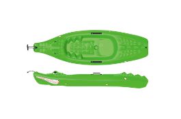 3 X Green Crocodile Kids Kayak (Zzkayckk)