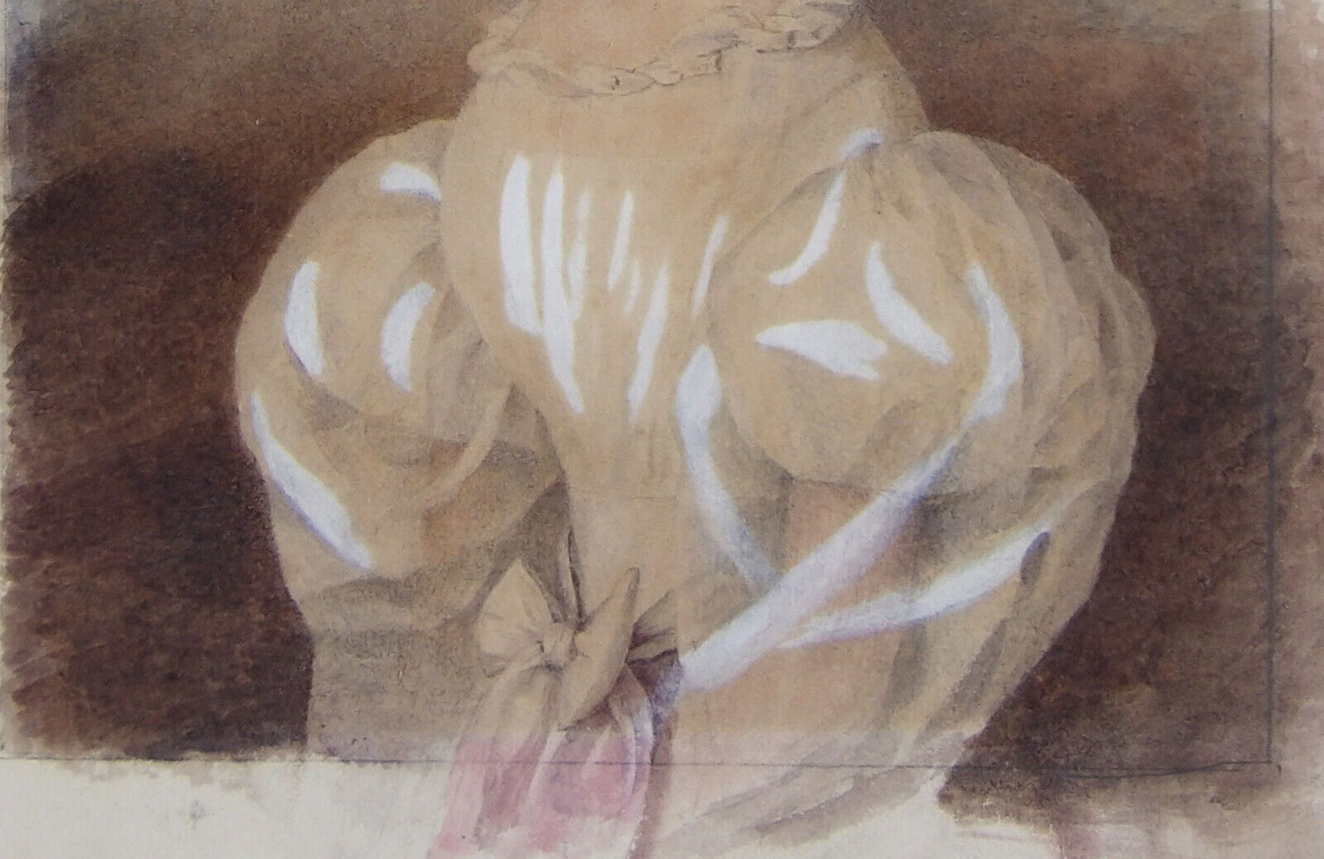 Jean-Baptiste Isabey (1767-1855) - Watercolour - Young Regency Female - Image 4 of 7
