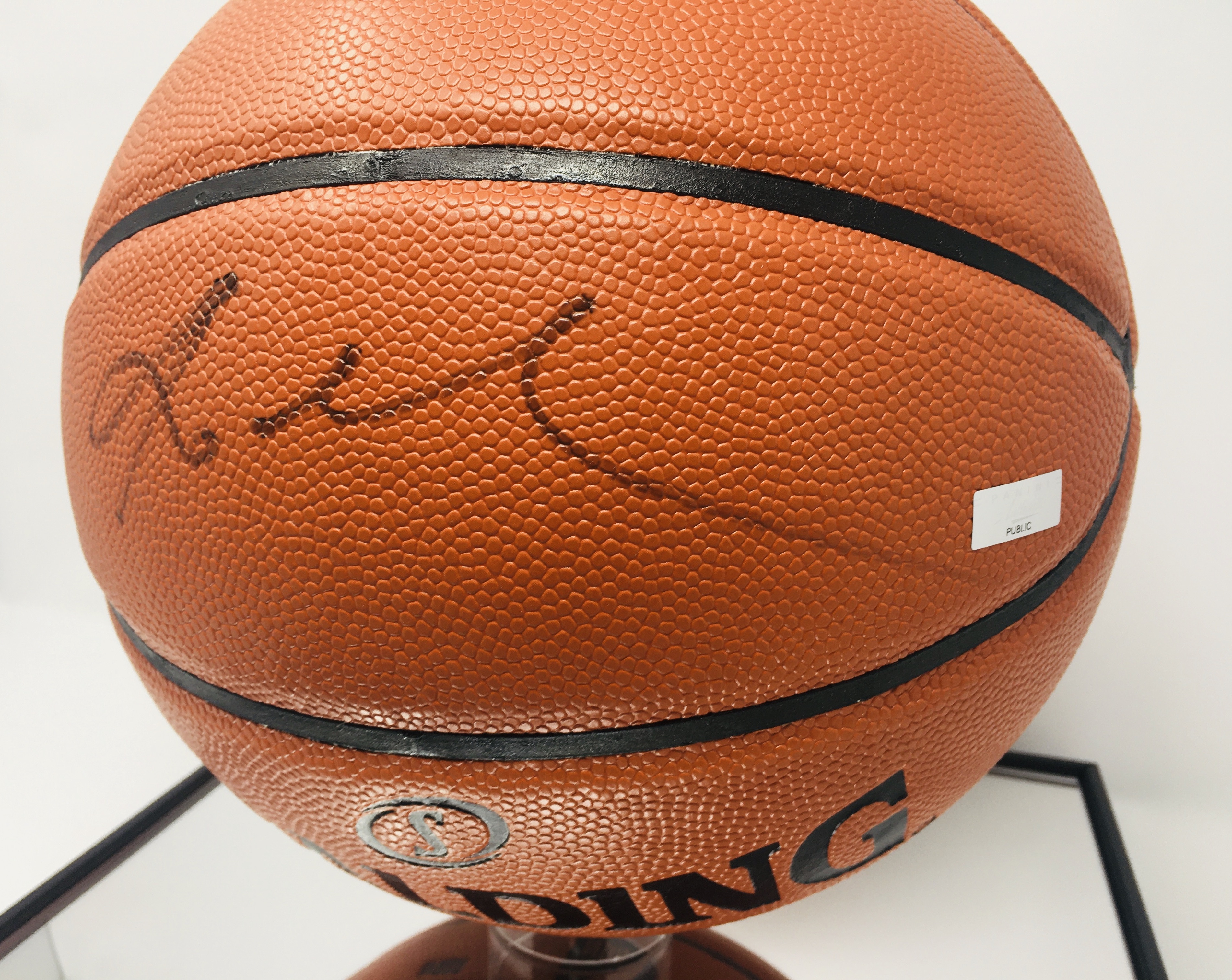 Kobe Bryant & Shaquille O'Neal Hand Signed Spalding Basketballs With Panini COA - Image 7 of 24
