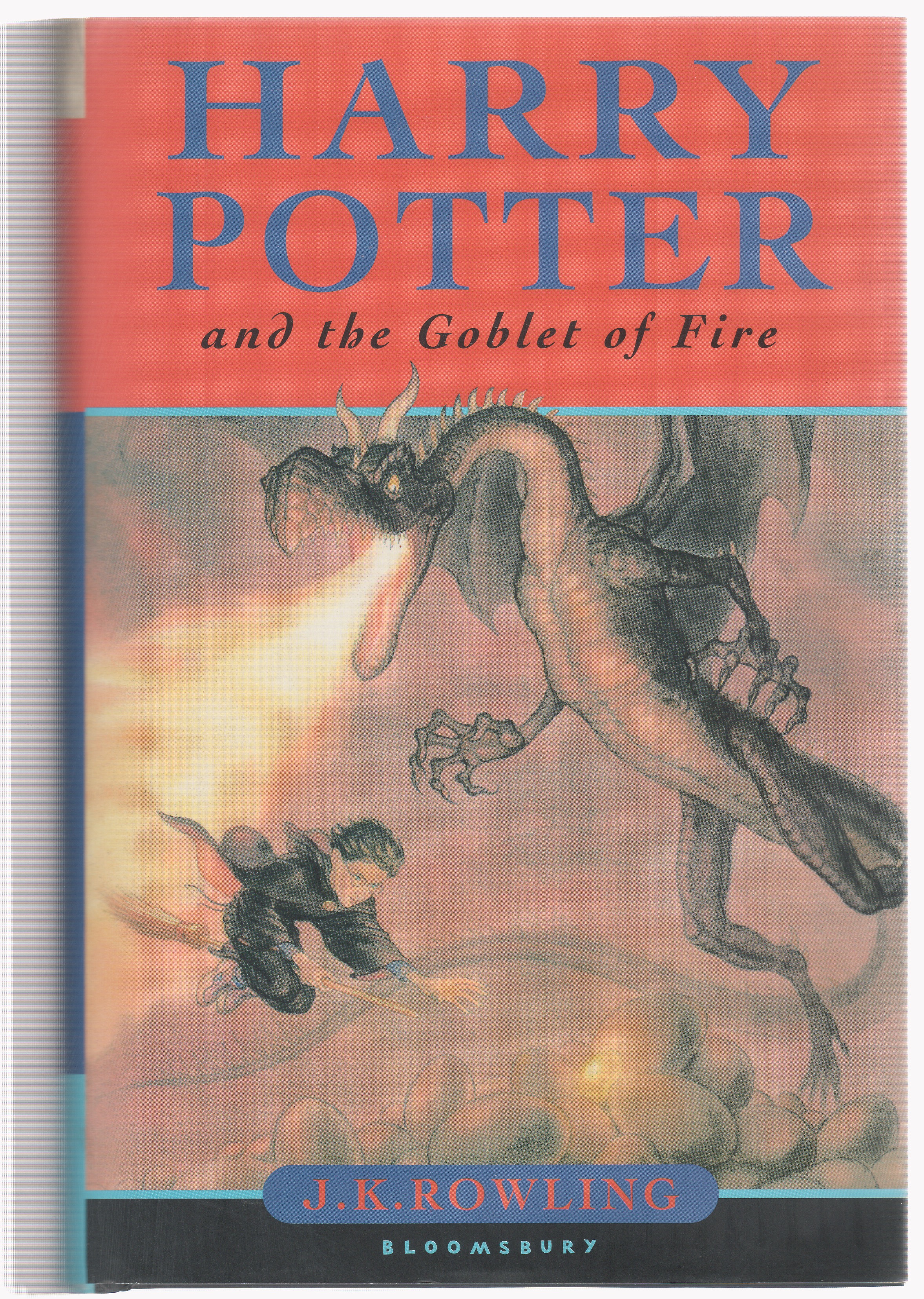 A First Edition. J.K. Rowling – Harry Potter and the Goblet of Fire – Signed First Edition