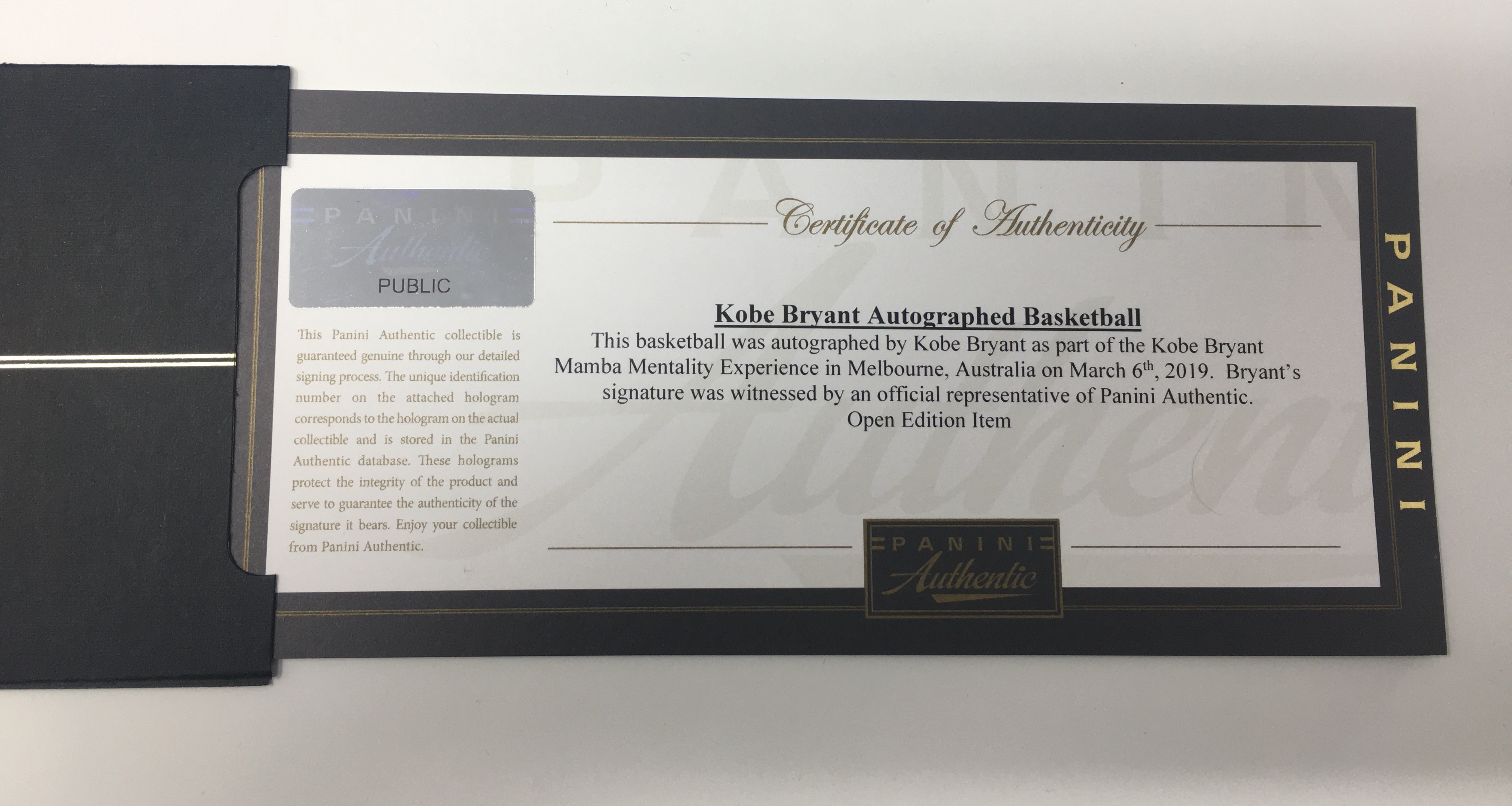Kobe Bryant & Shaquille O'Neal Hand Signed Spalding Basketballs With Panini COA - Image 10 of 24