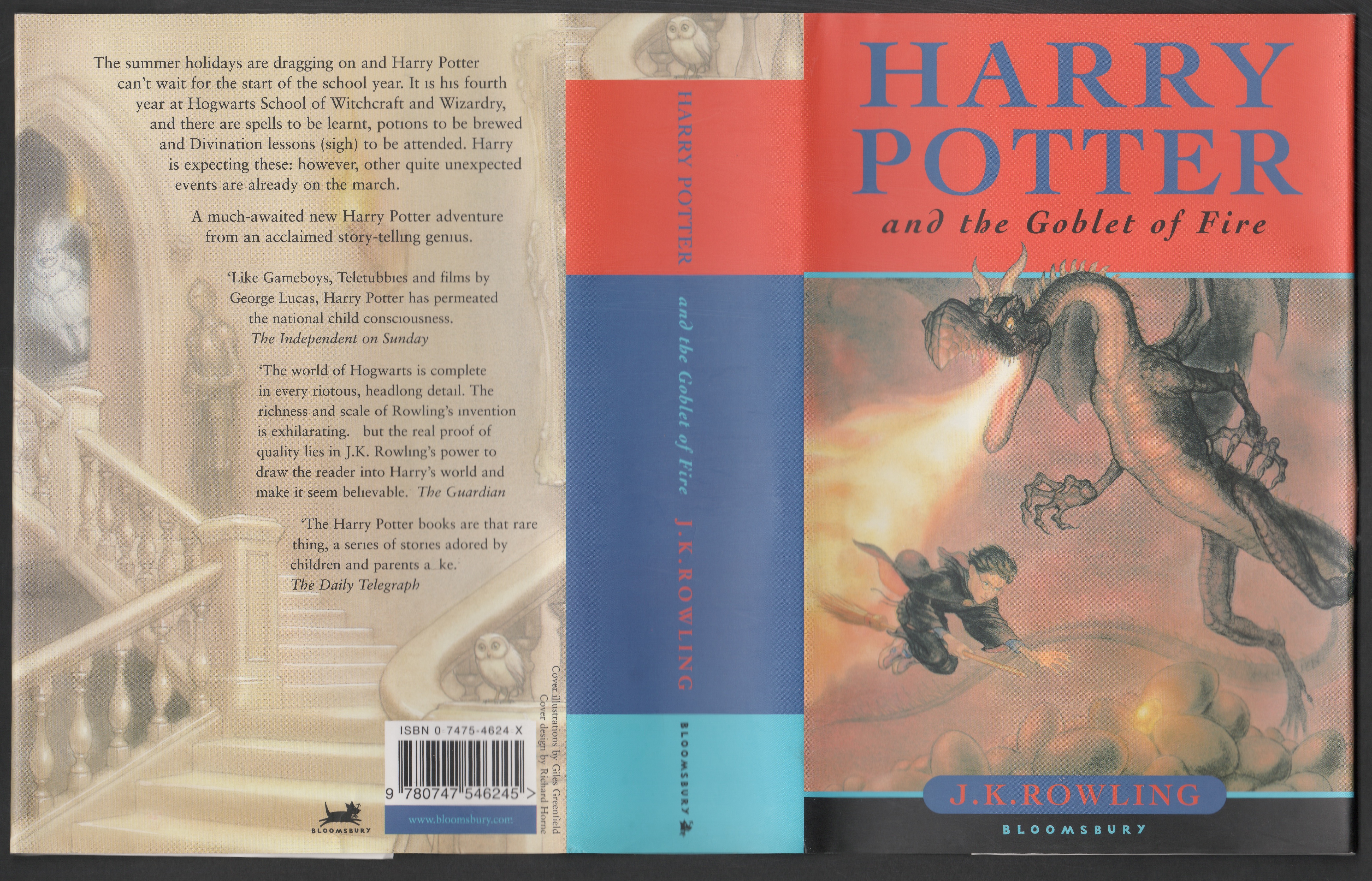 A First Edition. J.K. Rowling – Harry Potter and the Goblet of Fire – Signed First Edition - Image 5 of 9