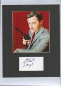 Robert Vaughan From The Vintage TV Cult Classic "Man From Uncle" Signed Montage