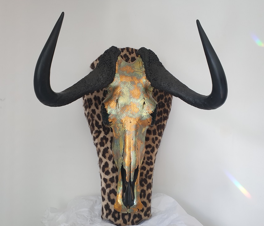 Bespoke Animal SKULL SCULPTURE 'ANEVAY' Sculpture by Scott Hendrie - Image 5 of 7