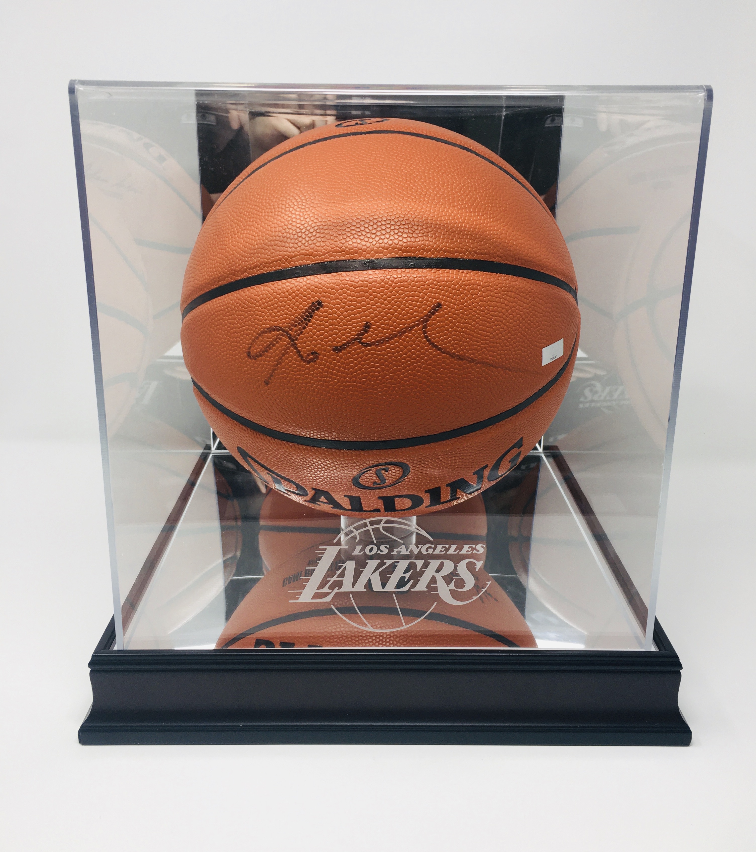 Kobe Bryant & Shaquille O'Neal Hand Signed Spalding Basketballs With Panini COA - Image 5 of 24