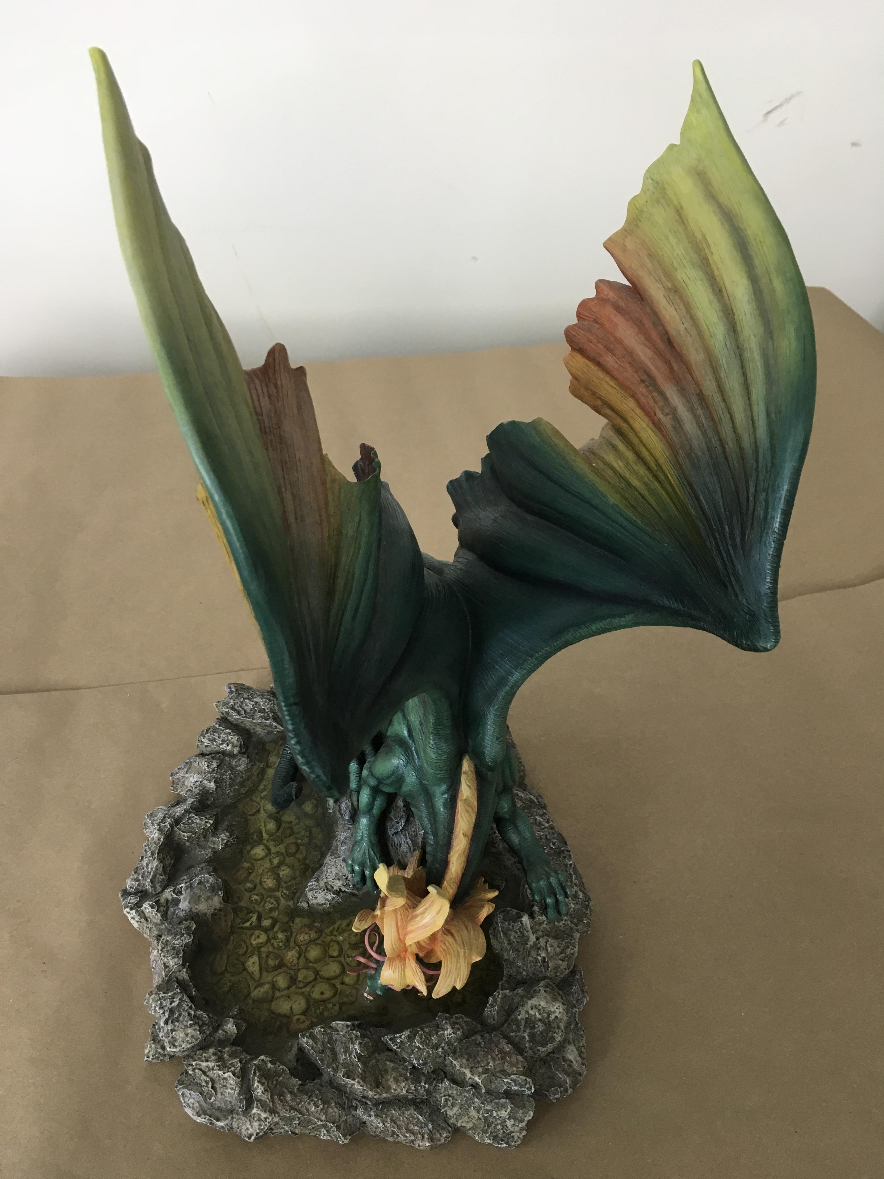 Rainbow Dragon statuette