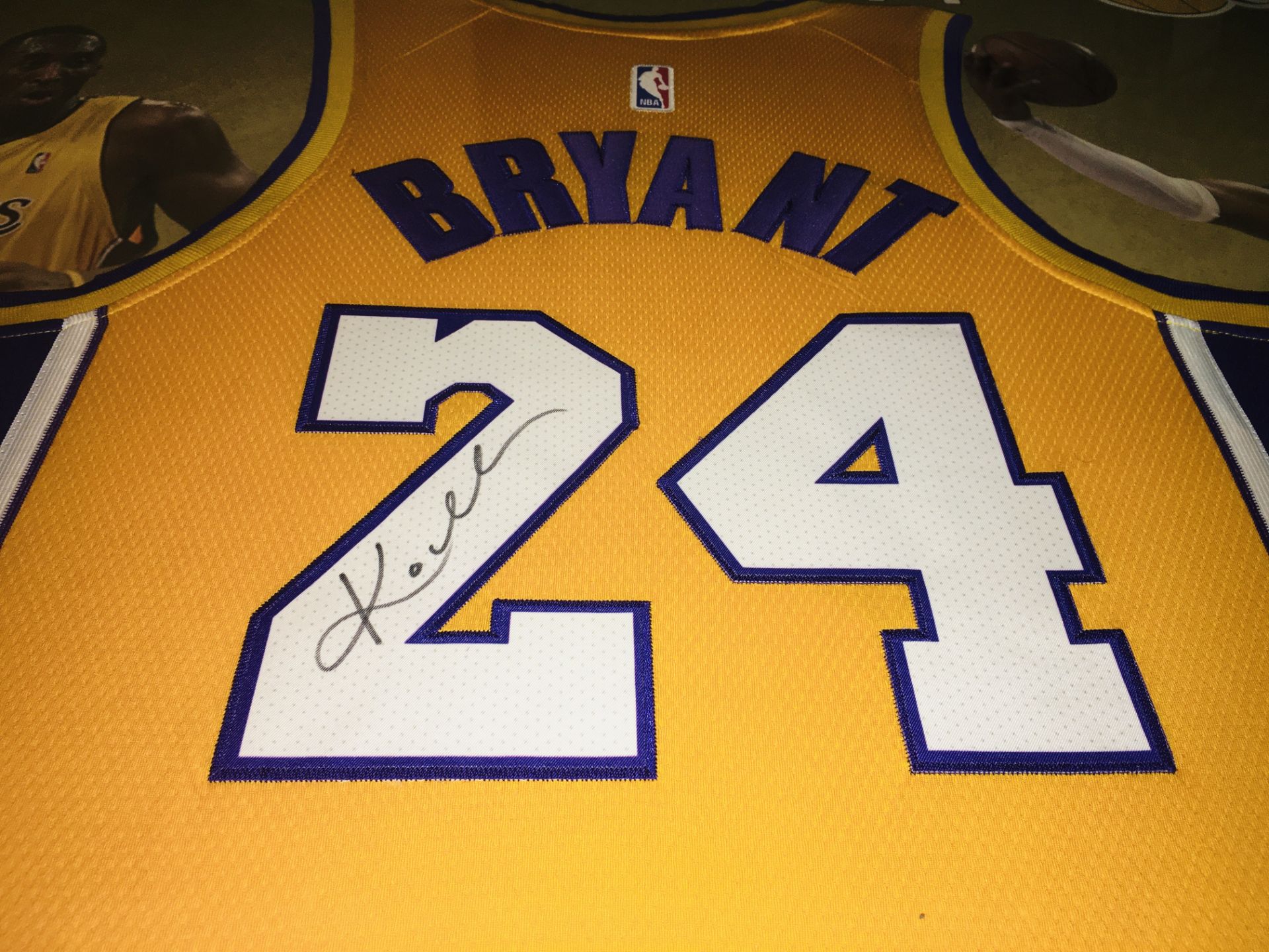 Kobe Bryant Hand Signed & Framed Los Angeles Lakers Jersey with Panini COA - Image 4 of 14