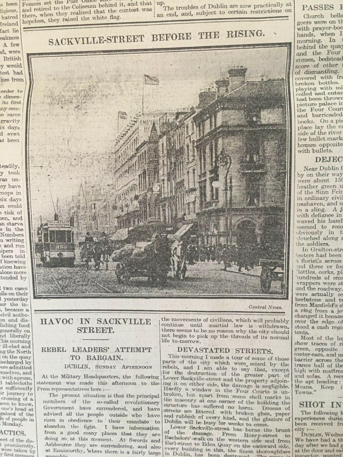 Easter Rising 1916 Original Complate Newspaper 2nd May Images & Reports - Image 3 of 12