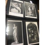 Collection Of 80 Vintage Postcards In Folder