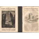 Antique set; Featuring 2 editions of The Dublin Penny Journal published 1882 (#5)