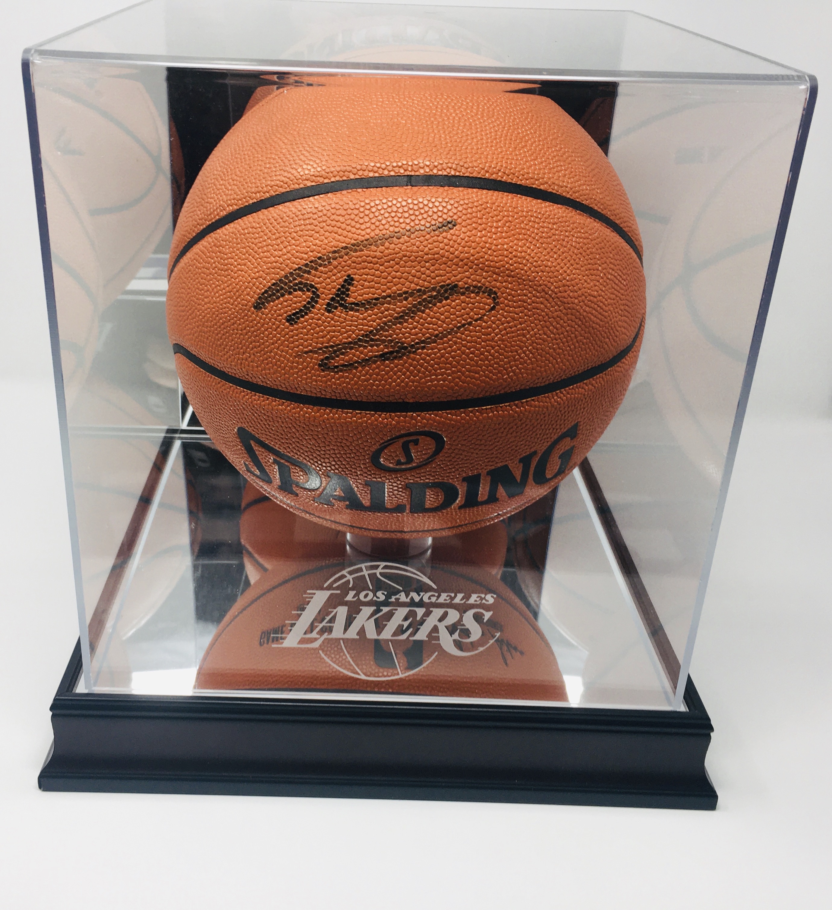 Kobe Bryant & Shaquille O'Neal Hand Signed Spalding Basketballs With Panini COA - Image 16 of 24