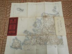 Antique Ordnance Survey Map, Sheet 3 & 9 - Tory, Aran, Co Donegal (Ireland) (1905)