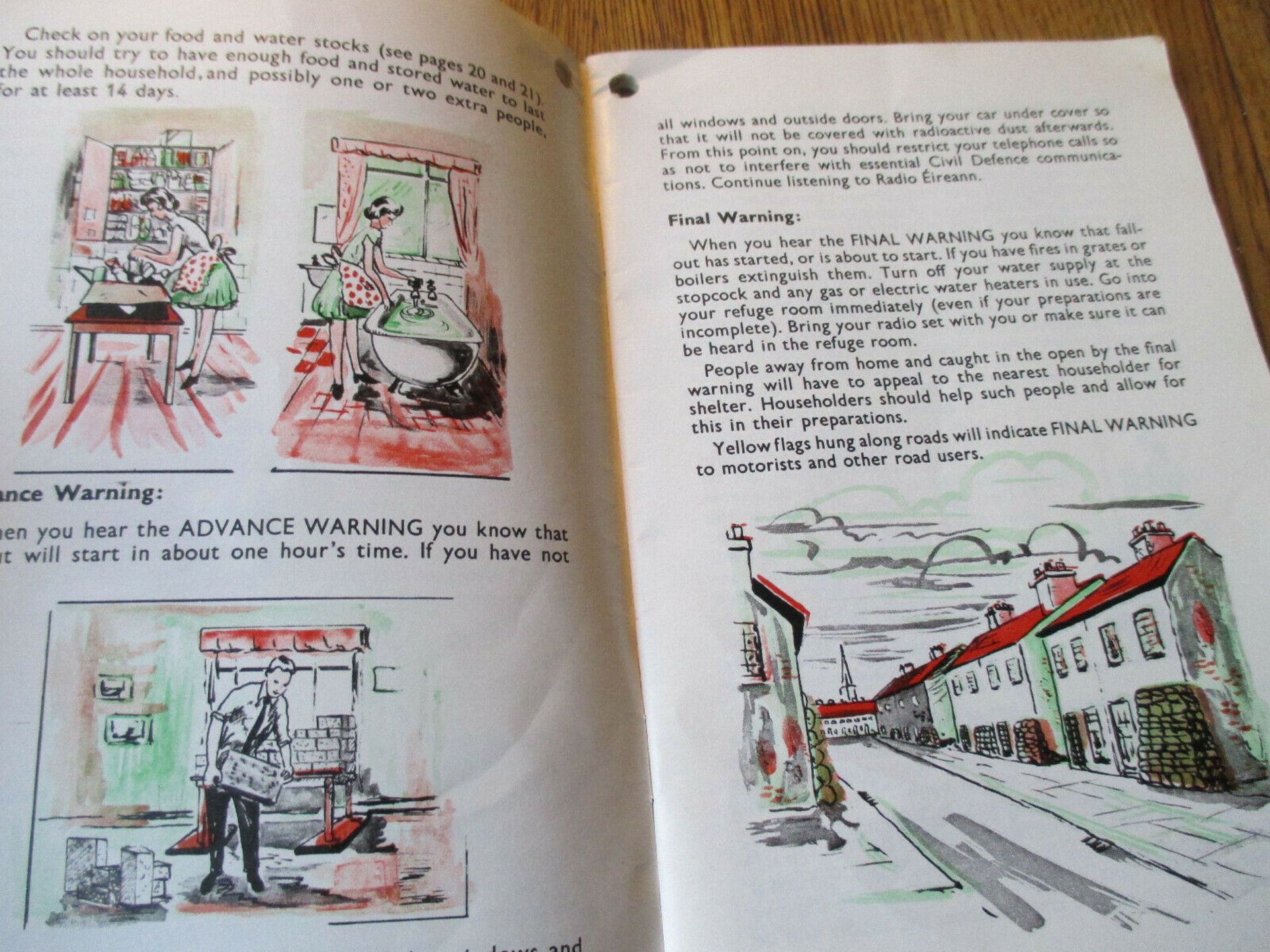 Two Irish Anti-Nuclear Booklets 1960's & 70's -"Survival In A Nuclear War" - Image 2 of 8