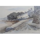 Dorothy Bruce. Ferry Row, Fairlie. Signed Watercolour Painting