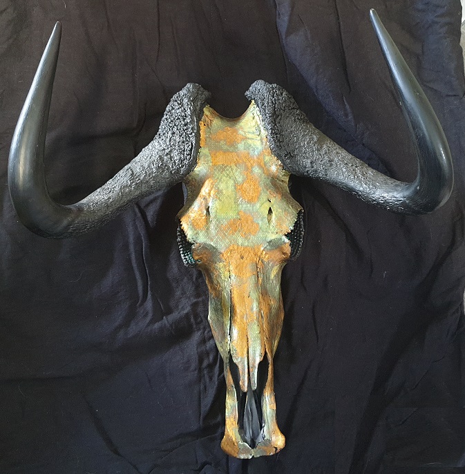 Bespoke Animal SKULL SCULPTURE 'ANEVAY' Sculpture by Scott Hendrie - Image 2 of 7