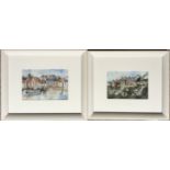 Shiela R McDonald Signed Watercolour Pair