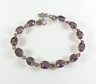 Amethyst bracelet