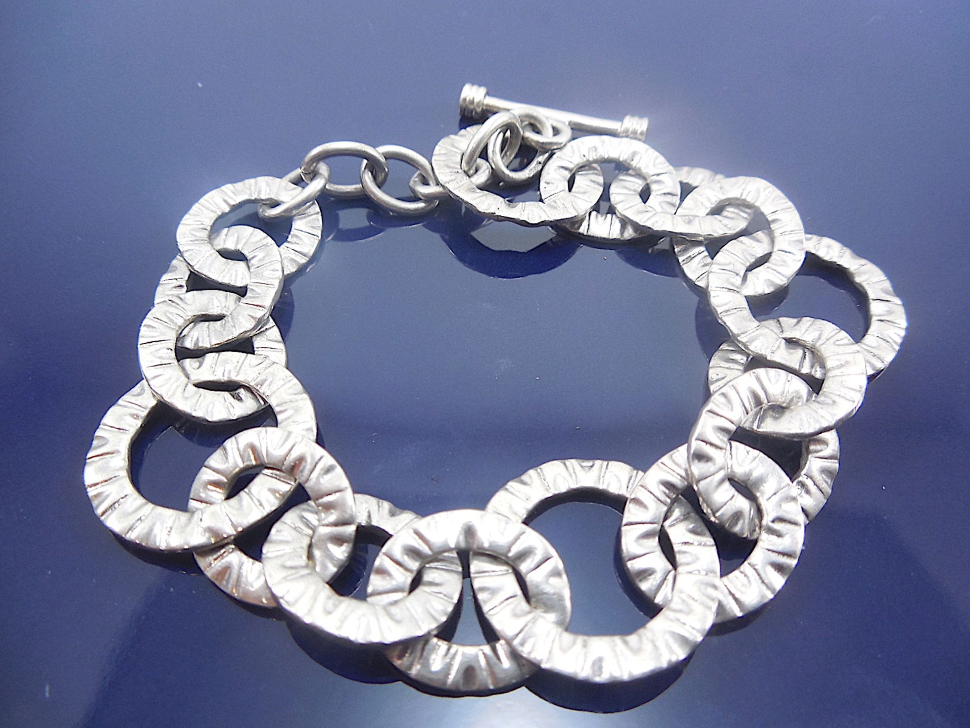 Silver bracelet - Image 2 of 5