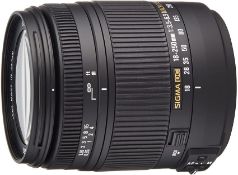 (M53) Sigma 18-250mm f/3.5-6.3 DC Macro OS HSM Lens for Canon Small and lightweight superzoom l...