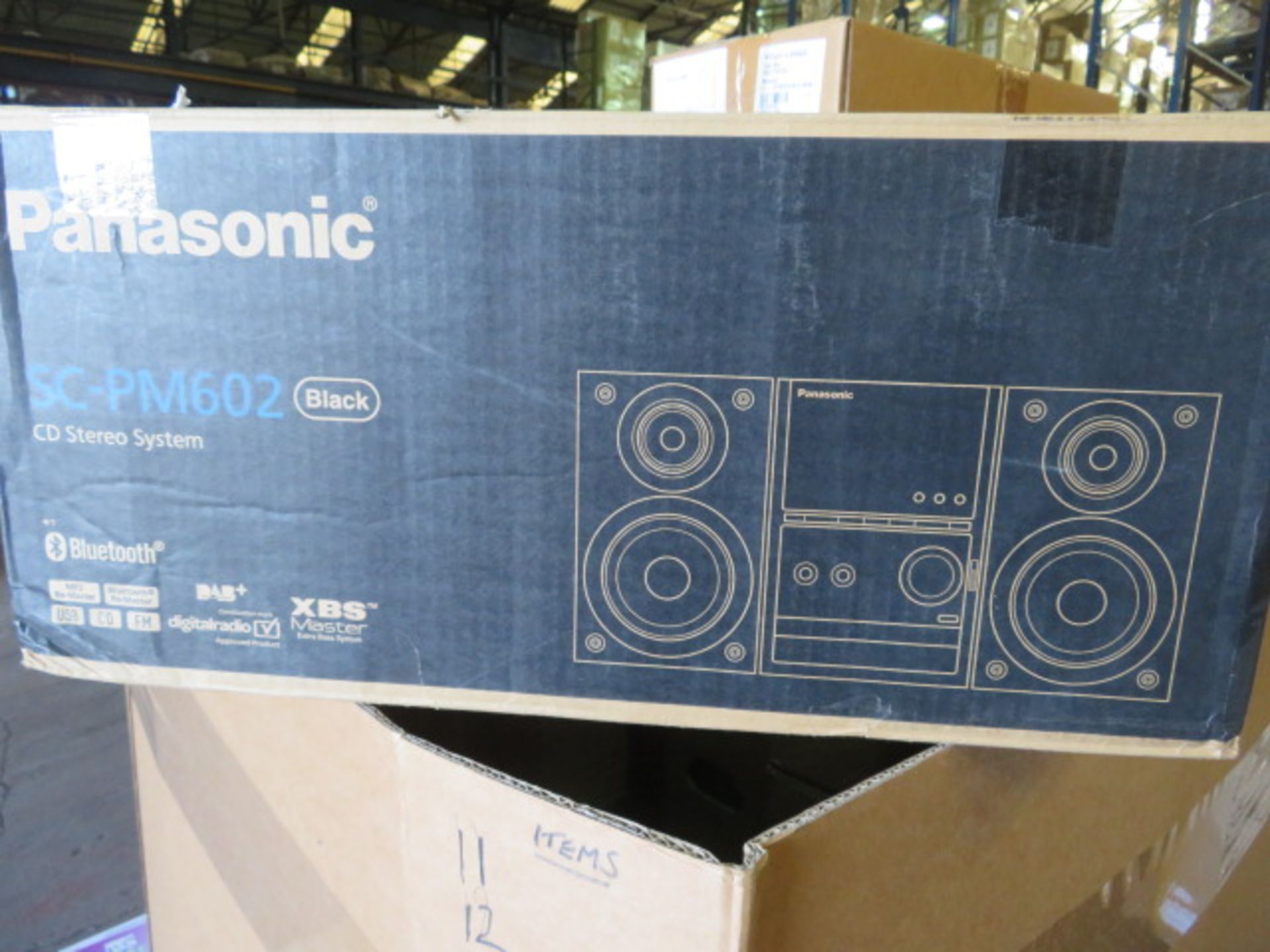 (30) 1 x Grade B - Panasonic SC-PM602EB-K Wireless Traditional Hi-Fi CD Micro System. - Image 2 of 2