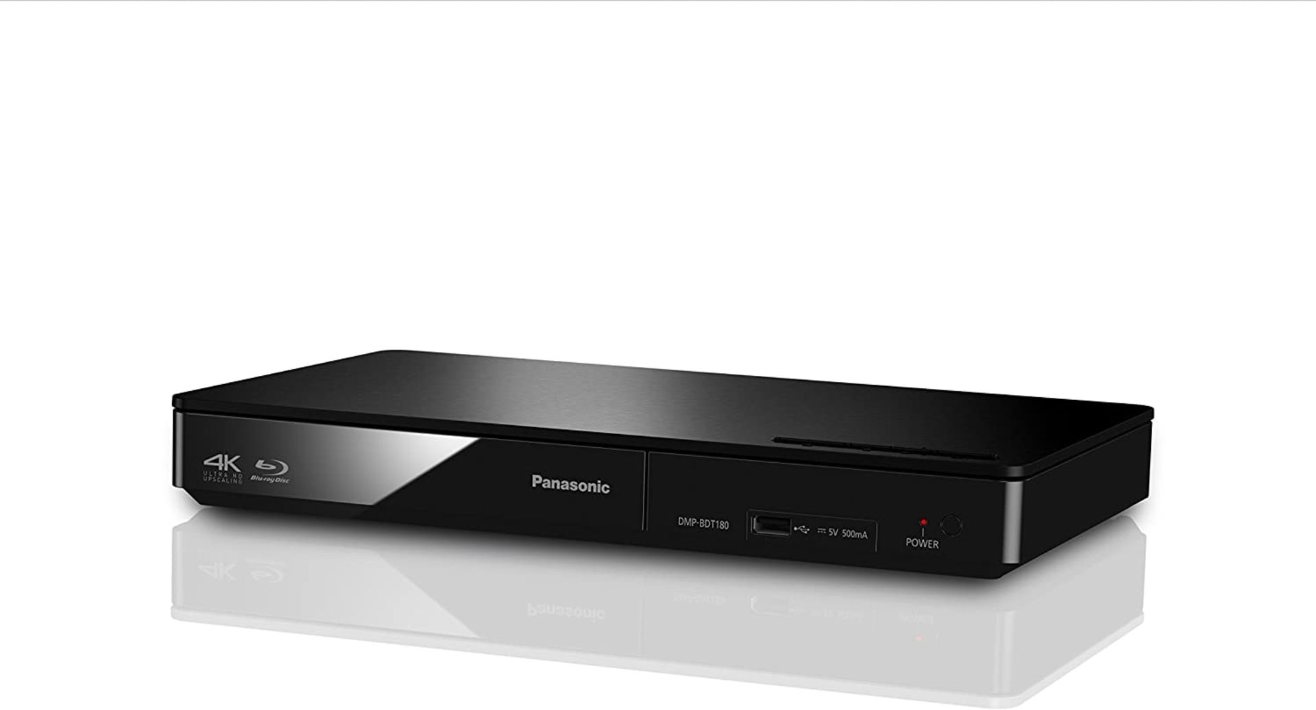 (M7) Panasonic DMP-BDT180EB 3D Smart Blu-Ray Player - Black Experience the high picture quality... - Image 2 of 3
