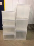 7 like-it Stacking Plastic Storage Drawer, Clear