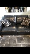 2 seater leather sofa.