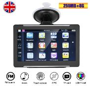 7" car truck bike navigation, entertainment and multimedia system