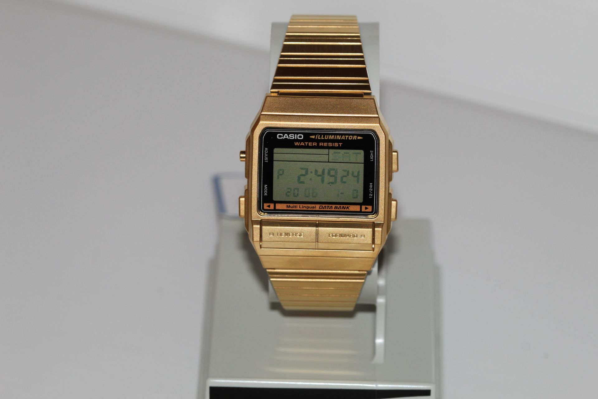 Casio multi language digital watch