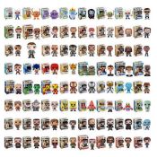 8 X random Funko Pop Vinyl Figures